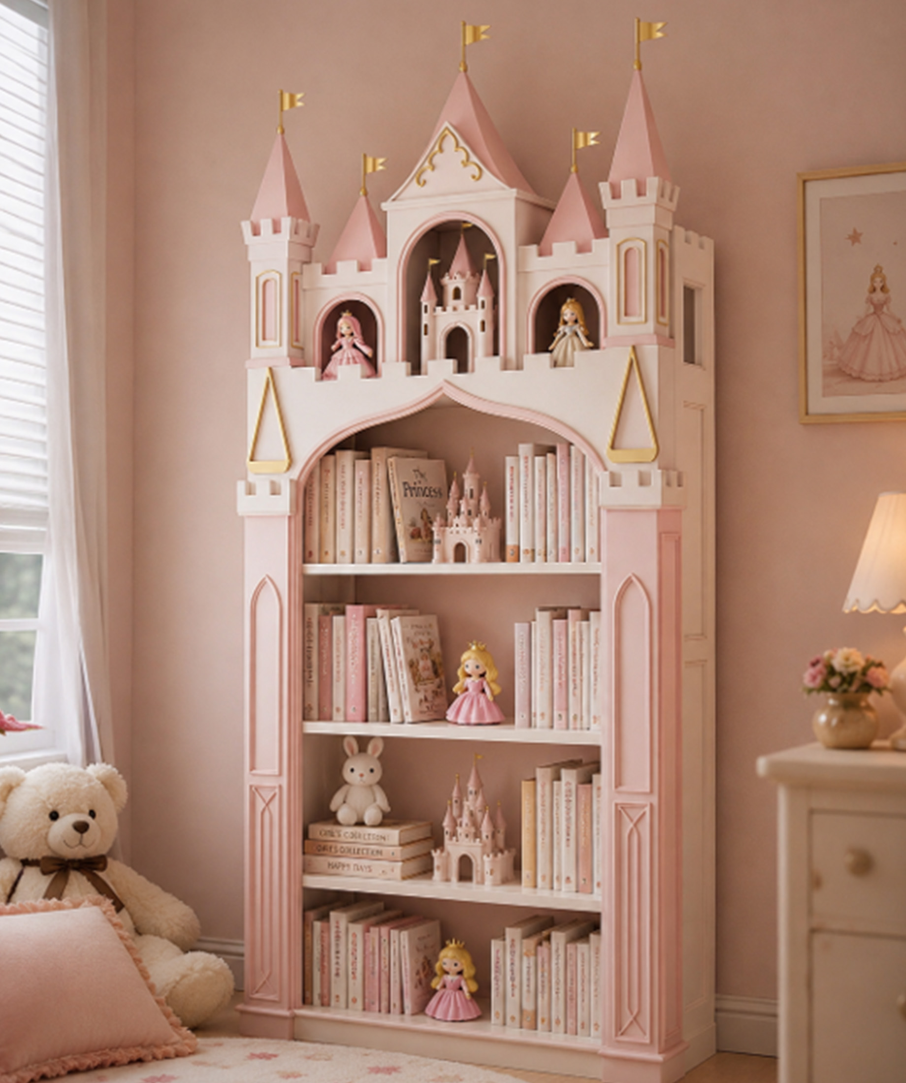 PRINCESS CASTLE BOOKSHELF