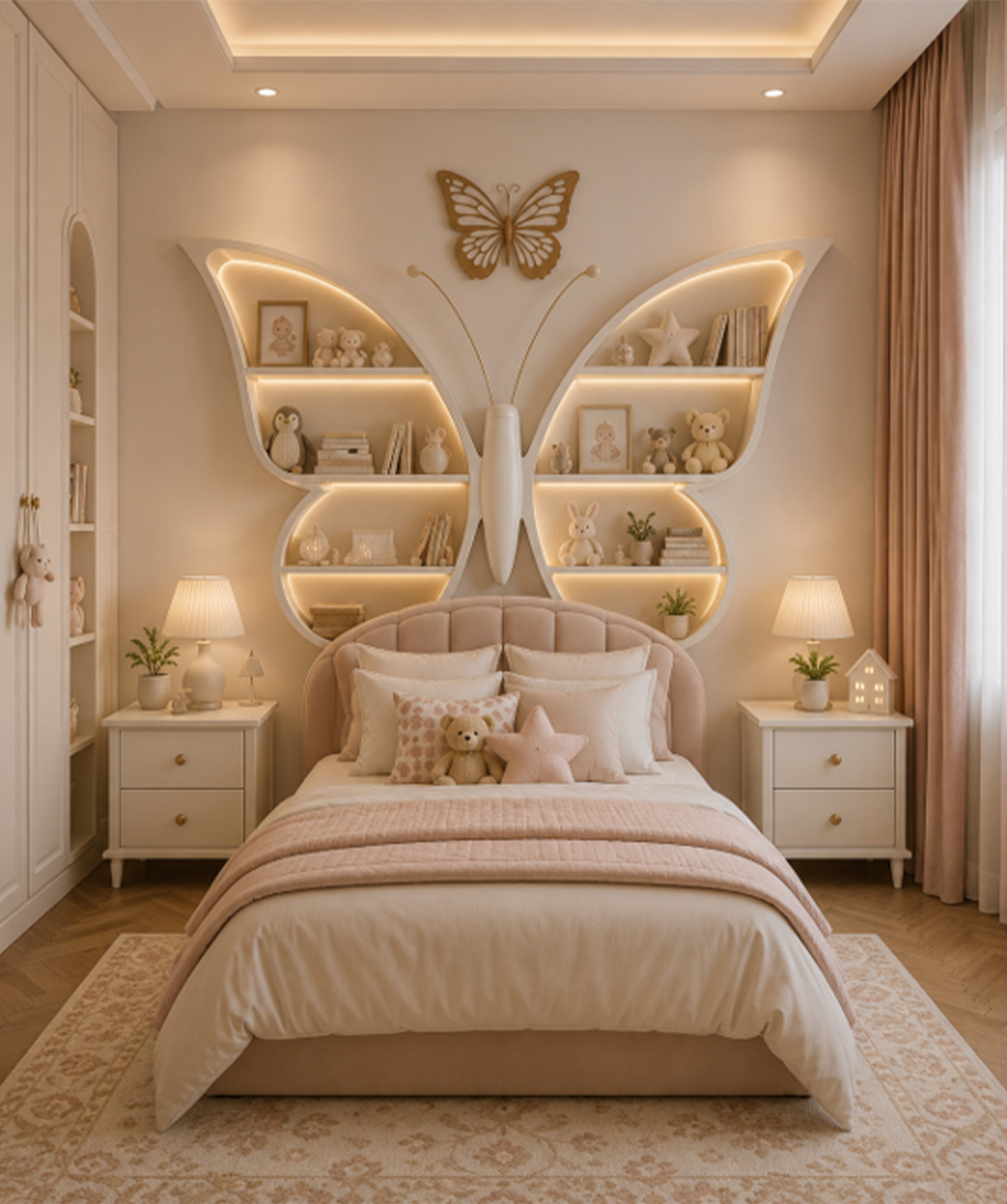 BUTTERFLY KIDS BEDROOM SET